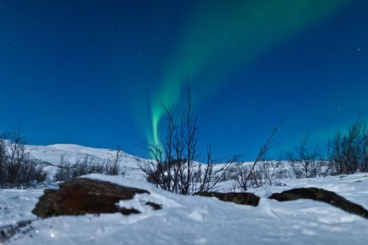 A high resolution image of Northern Lights (Aurora Borealis)