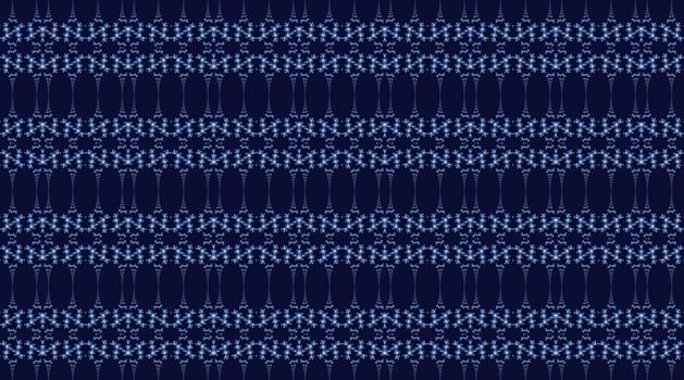 Beautiful blue fractal wallpaperr. Digital generated graphic fractal.