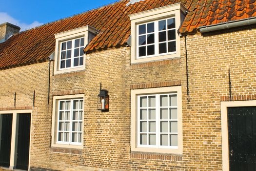 Typical Dutch suburban house. Netherlands