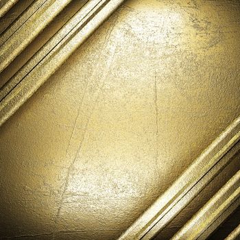 golden background made in 3D