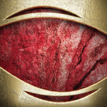 golden background made in 3D