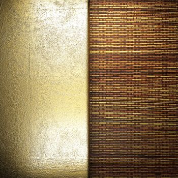 golden background made in 3D