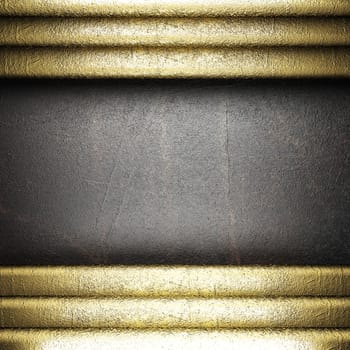 golden background made in 3D