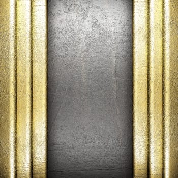 golden background made in 3D