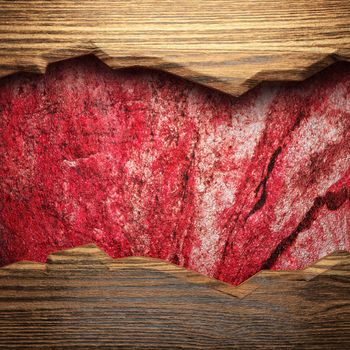 wooden plate on wall