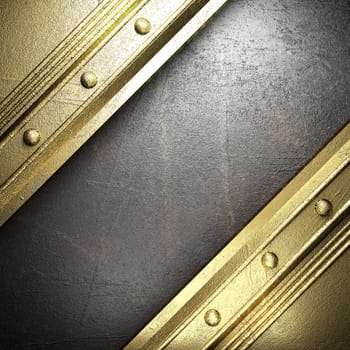 golden background made in 3D