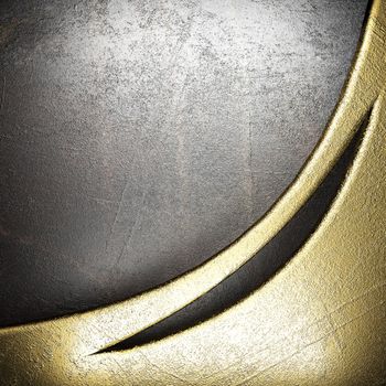 golden background made in 3D