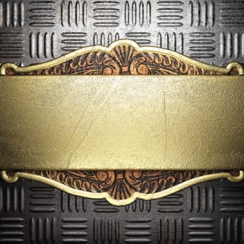 golden background made in 3D
