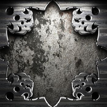 Antique ornament frame