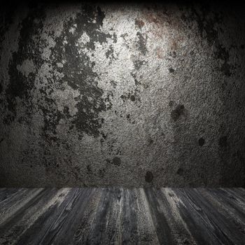 Old concrete wall
