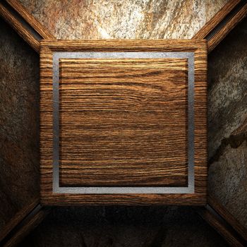wooden plate on wall