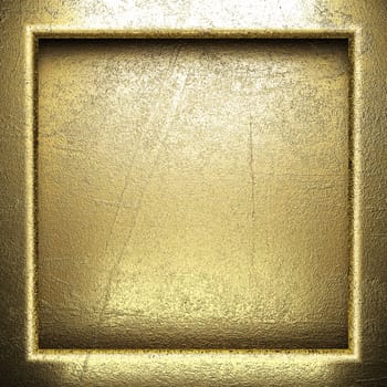 golden background made in 3D