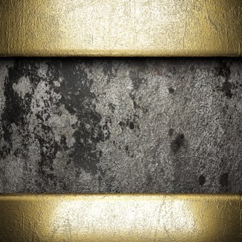 golden background made in 3D