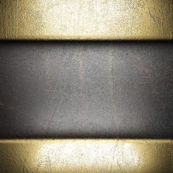 golden background made in 3D