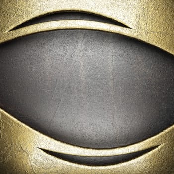 golden background made in 3D