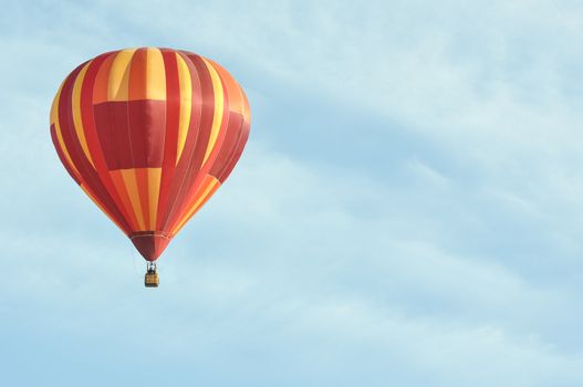 Orange Hot Air Balloon