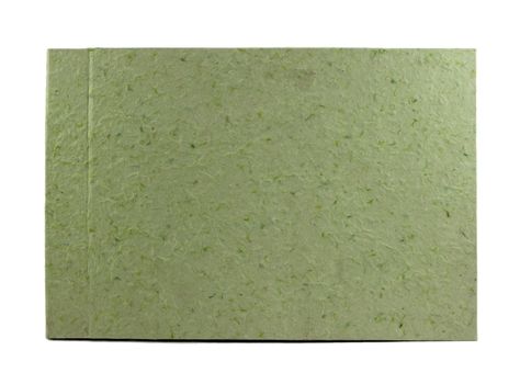 Green Mulberry Paper Note Book handmade.