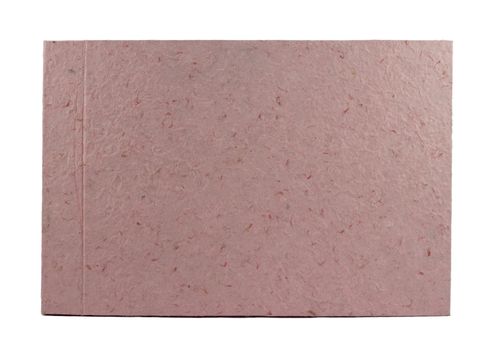 Pink Mulberry Paper Note Book handmade.