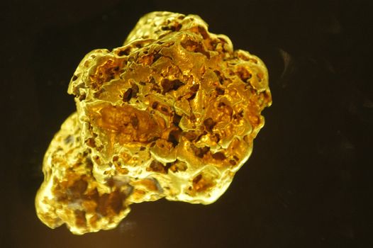 The museum of the gold of Ballarat in Australia in Victoria where all the history of the gold and marvellous gold nuggets of impressive size is.
