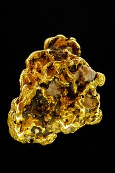The museum of the gold of Ballarat in Australia in Victoria where all the history of the gold and marvellous gold nuggets of impressive size is.
