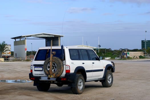 checkpoint to enter the Australia Western