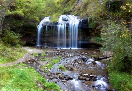 Cascade Falls in Osceola, Wisconsin