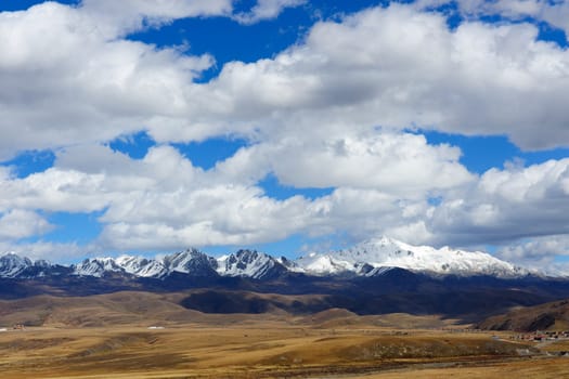 Landscape of western sichuan plateau in China