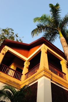 Hotel building in Phuket Island, Thailand