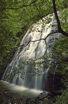 Crabtree Falls, near Mt. Mitchell, NC