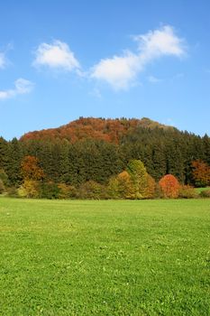 landscape at a autumn mood