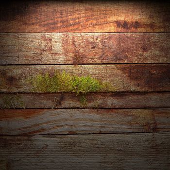 Old wooden wall