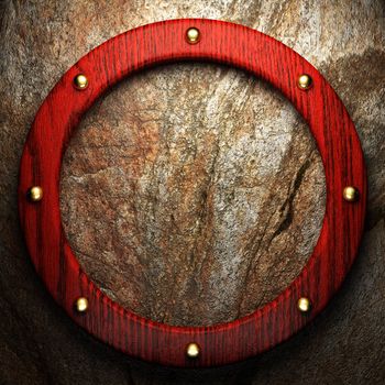wood on the wall