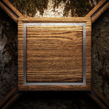 wooden plate on wall