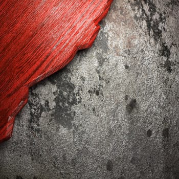 wood on wall made in 3D