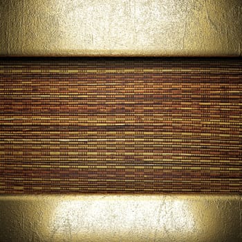 golden background made in 3D