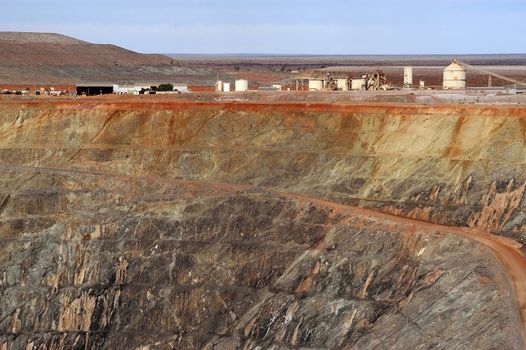 Goldmine of Leonora in the Australia Western