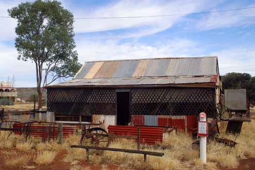 phantom city of Leonora in the Australia Western which was used to place the blue-collar worker of the goldmine, city now given up and preserved in the state as if the inhabitants had disappeared