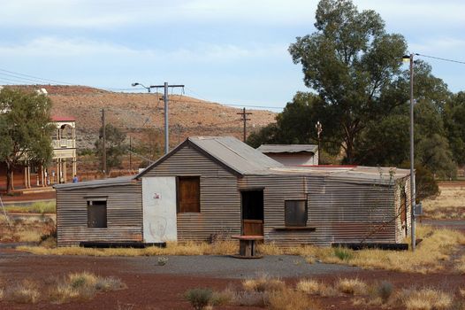 phantom city of Leonora in the Australia Western which was used to place the blue-collar worker of the goldmine, city now given up and preserved in the state as if the inhabitants had disappeared