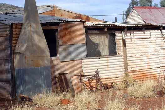 phantom city of Leonora in the Australia Western which was used to place the blue-collar worker of the goldmine, city now given up and preserved in the state as if the inhabitants had disappeared