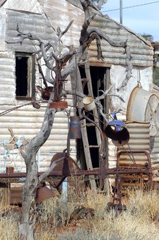 phantom city of Leonora in the Australia Western which was used to place the blue-collar worker of the goldmine, city now given up and preserved in the state as if the inhabitants had disappeared