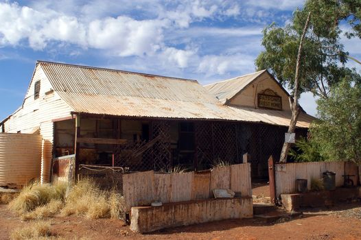 phantom city of Leonora in the Australia Western which was used to place the blue-collar worker of the goldmine, city now given up and preserved in the state as if the inhabitants had disappeared