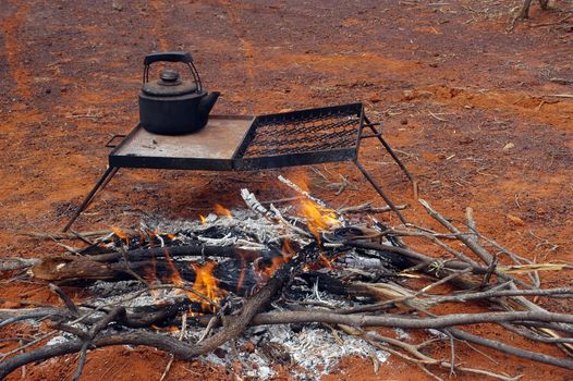 coffee on the campfire