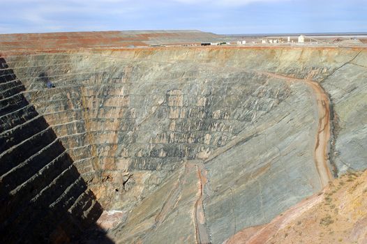 Goldmine of Leonora in the Australia Western