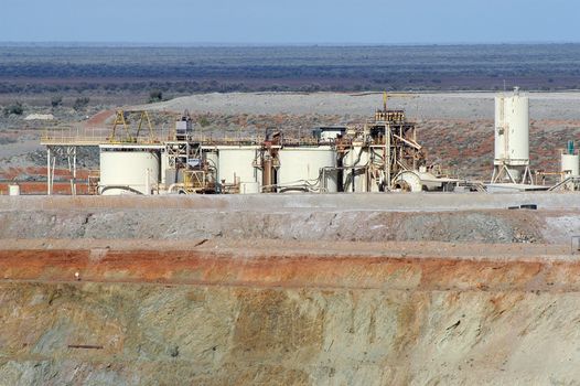 Goldmine of Leonora in the Australia Western