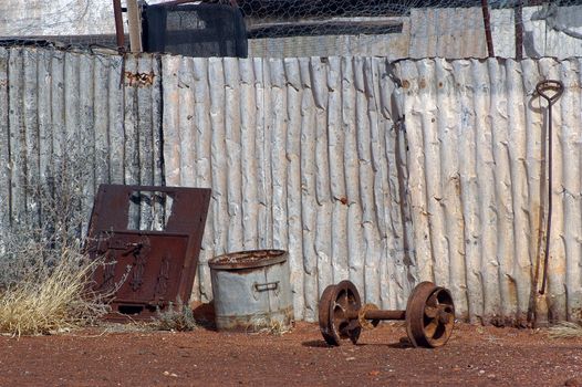 phantom city of Leonora in the Australia Western which was used to place the blue-collar worker of the goldmine, city now given up and preserved in the state as if the inhabitants had disappeared