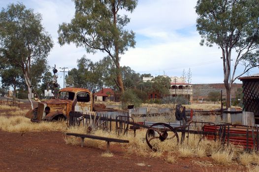 phantom city of Leonora in the Australia Western which was used to place the blue-collar worker of the goldmine, city now given up and preserved in the state as if the inhabitants had disappeared