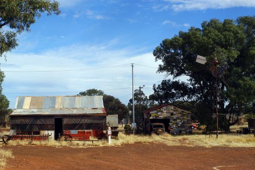 phantom city of Leonora in the Australia Western which was used to place the blue-collar worker of the goldmine, city now given up and preserved in the state as if the inhabitants had disappeared