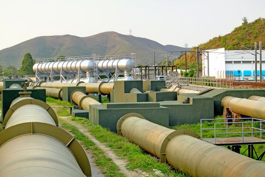 Oil and Gas Industry at outdoor at day 