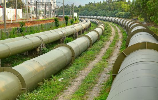 Oil and Gas Industry at outdoor at day 