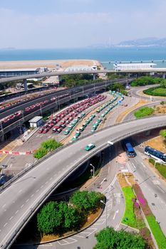 overpass road bridges. 